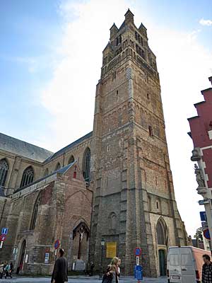 ブルージュ（ブリュージュ） Bruges Brugge　救世主大聖堂（シント・サルヴァトール大聖堂）