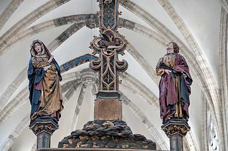 ルーヴェンの聖ペテロ教会のキリストの磔刑像　Collegiale Sint-Pieterskerk