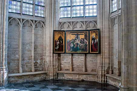 ルーヴェンの聖ペテロ教会周歩廊の最後の審判の祭室　Collegiale Sint-Pieterskerk