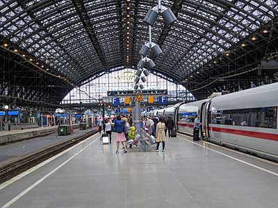 ケルン中央駅　Köln Hauptbahnhof