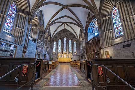ヘレフォード大聖堂のレディースチャペル　Hereford Cathedral
