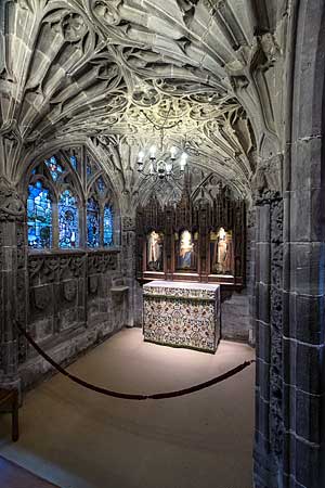 ヘレフォード大聖堂のスタンベリー礼拝堂　Stanbury Chapel 　Hereford Cathedral