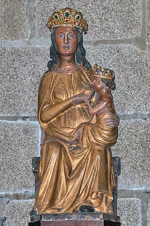 サン・シュルピス教会　フジェール　湿地の聖母像