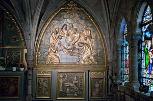 サン・ソヴール教会　「嘆きの聖母礼拝堂」（フィジャック・フランス）　L’église Saint-Sauveur, La chapelle Notre-Dame-de-Pitié  (Figeac France)