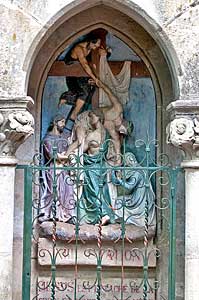 ロカマドゥールのノートルダム聖堂 Sanctuaire Notre Dame de Rocamadour 十字架の道　Chemin de Croix 第１３留　十字架降下