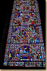 u[W吹̃XehOX Un vitrail de la Cathédrale de Bourges