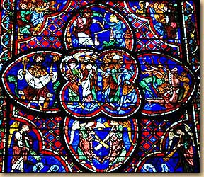 u[W吹̃XehOX Un vitrail de la Cathédrale de Bourges