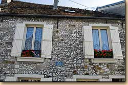 プロヴァン下町の古い家並み　Maison historique à la basse-ville de Provins