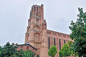 フランス・アルビのサント・セシル大聖堂　Cathédrale Sainte-Cécile d'Albi (France)