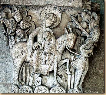 オータン・サン・ラザール大聖堂の柱頭彫刻　Les chapiteaux de la cathédrale Saint-Lazare d'Autun