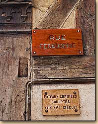 フェコドゥリー通り　オーセール　Rue Fécauderie Auxerre