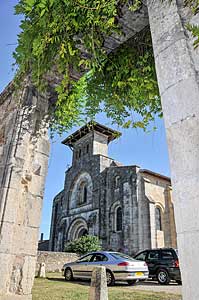 モワラックスの聖母修道院聖堂（ノートルダム教会）Prieuré Sainte Marie de Moirax France 