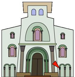 モワラックスの修道院聖堂（ノートル・ダム教会）　Le prieuré de Moirax (Prieuré Sainte Marie de Moirax) Notre-Dame de Moirax