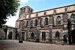モザックの大修道院付属サン・ピエール教会　Église abbatiale Saint-Pierre et Saint-Caprais de Mozac
