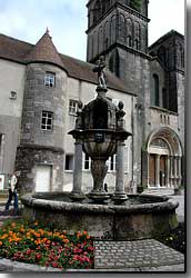 la fontaine de Jean Baptiste Caristie