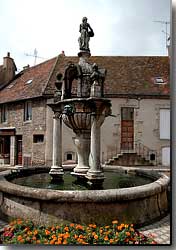 la fontaine de Jean Baptiste Caristie