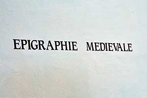 オーギュスタン美術館 オーギュスタン美術館 Epigraphie medievale 中世碑銘学　オーギュスタン博物館