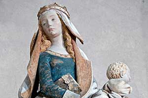 グラースの聖母像　オーギュスタン博物館　オーギュスタン美術館 ゴシック彫刻展示室　Musée des Augustins , Notre Dame de Grasse
