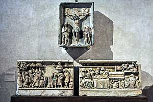 オーギュスタン美術館 磔刑のキリストと受難の光景