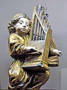 オーギュスタン美術館 オルガンを奏でる天使
