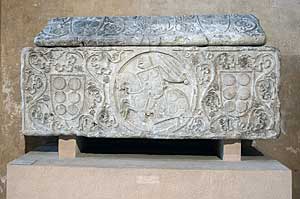 オーギュスタン美術館 パレの騎士の石棺　オーギュスタン博物館