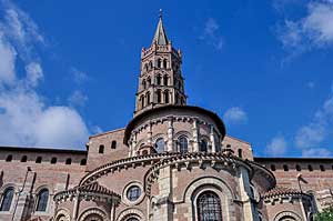 サン・セルナンバジリカ聖堂（トゥールーズ　フランス）　Basilique Saint-Sernin de Toulouse