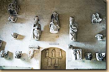 ヴェズレー　サント・マドレーヌ・バジリカ聖堂の彫刻展示室　ヴィオレ・ル・デュック博物館　Le Musée de l’œuvre Viollet-le-Duc, Basilique Ste-Madeleine de Vézelay 