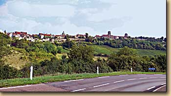 ヴェズレーの丘　Vézelay