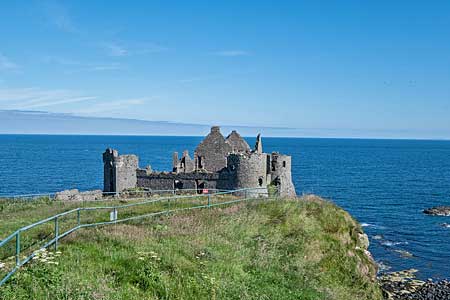 ダンルース城 アイルランドの旅 欧羅巴の旅 Danluce Castle