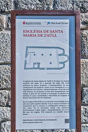 サンタ・マリア・デ・タウイ教会  Santa Maria de Taüll