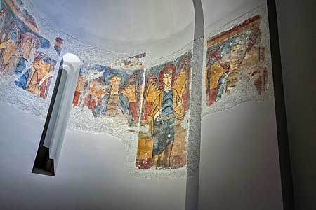 サン・クリメント・デ・タウイ教会の壁画（カタルーニャ美術館）　Sant Climent de Taüll