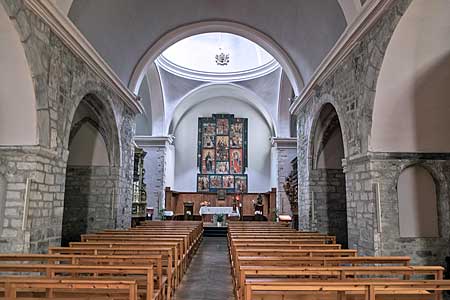 サン・ミケウ教会（ヴィエラ）、サン・ミゲル教会（ビエラ）、Sant Miquèu de Vielha - San Miguel de Viella