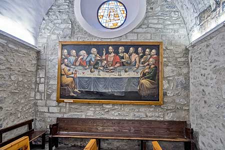 最後の晩餐　サン・ミケウ教会（ヴィエラ）、サン・ミゲル教会（ビエラ）、Sant Miquèu de Vielha - San Miguel de Viella