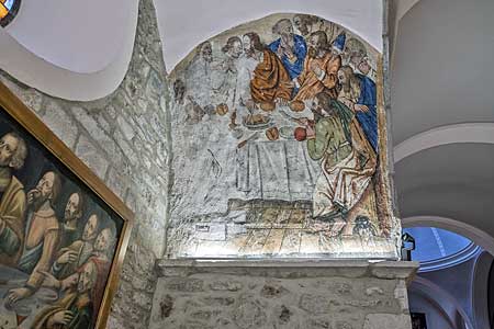 壁画　サン・ミケウ教会（ヴィエラ）、サン・ミゲル教会（ビエラ）、Sant Miquèu de Vielha - San Miguel de Viella