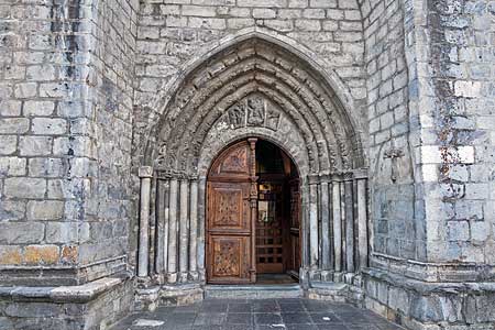 扉口　サン・ミケウ教会（ヴィエラ）、サン・ミゲル教会（ビエラ）、Sant Miquèu de Vielha - San Miguel de Viella