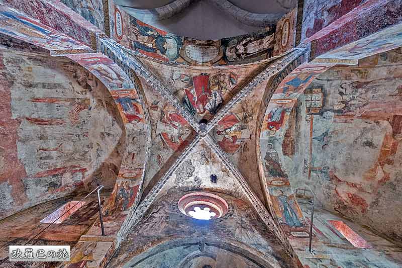 サラルドゥーのサン・アンドレウ教会の壁画　Sant Andreu de Salardú