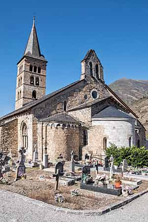アラン渓谷、アルティエスのサンタ・マリア教会　Santa Maria d'Arties