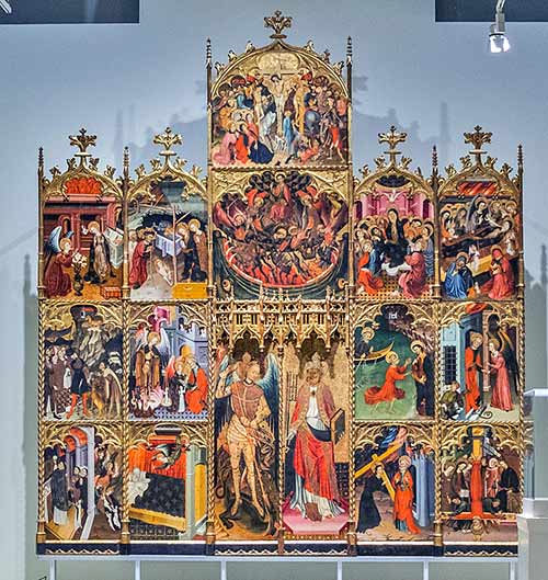 サン・ミケル教会の祭壇画（カタルーニャ美術館）