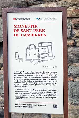 サン・ペレ・デ・カセレス修道院　Sant Pere de Casserres