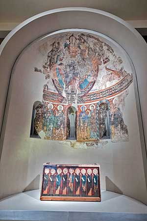 カタルーニャ美術館 ロマネスク美術展示室