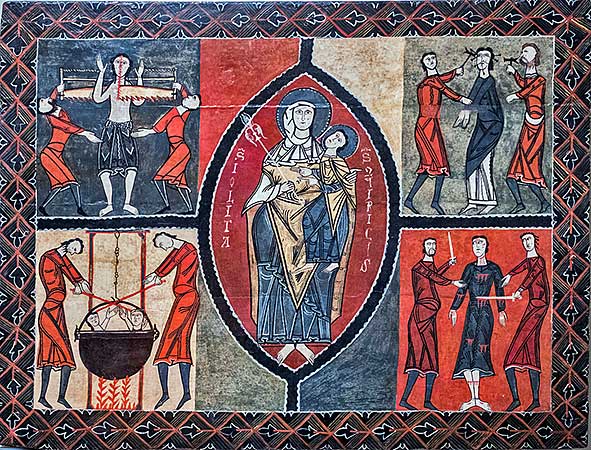 カタルーニャ美術館 ロマネスク美術展示室