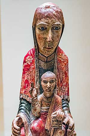 カタルーニャ美術館 ロマネスク美術展示室