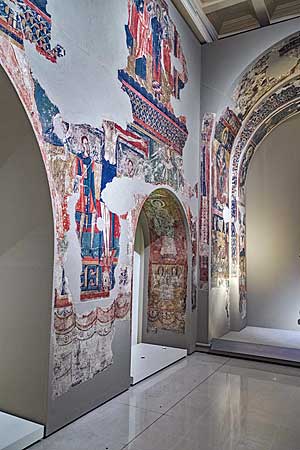 カタルーニャ美術館 ロマネスク美術展示室